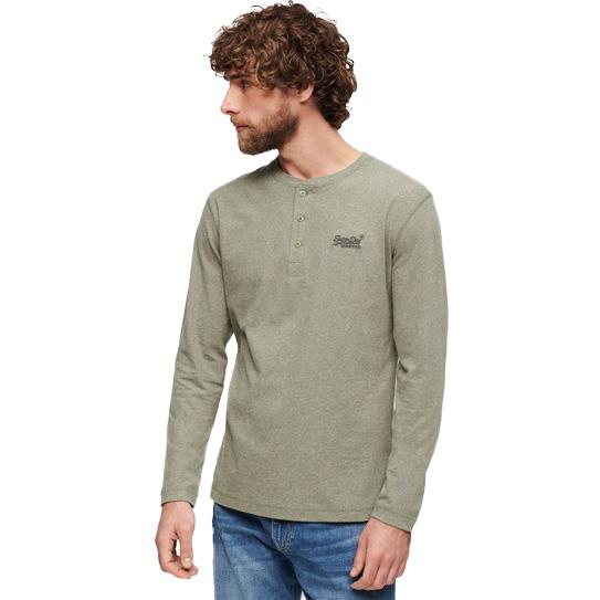 Superdry Essential Logo Emb L/S Henley